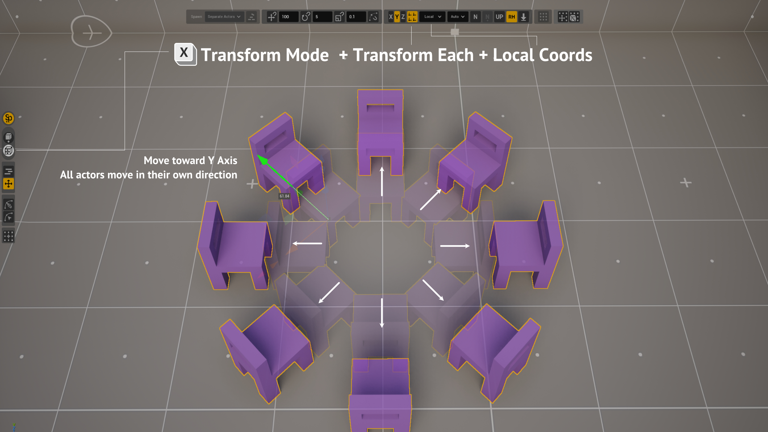 Transform Each tool